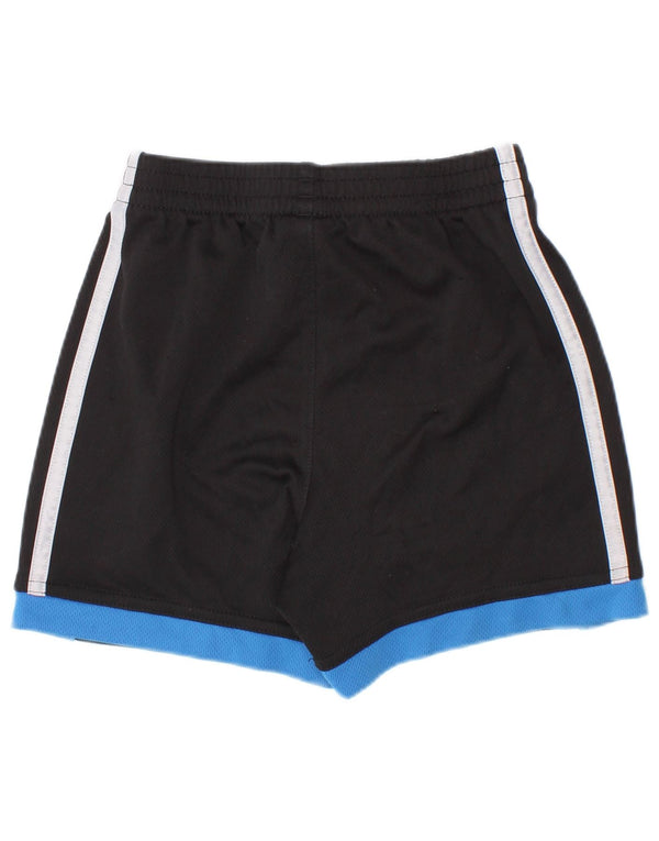 Adidas Boys Sport Shorts 2-3 Years Black Colourblock Polyester