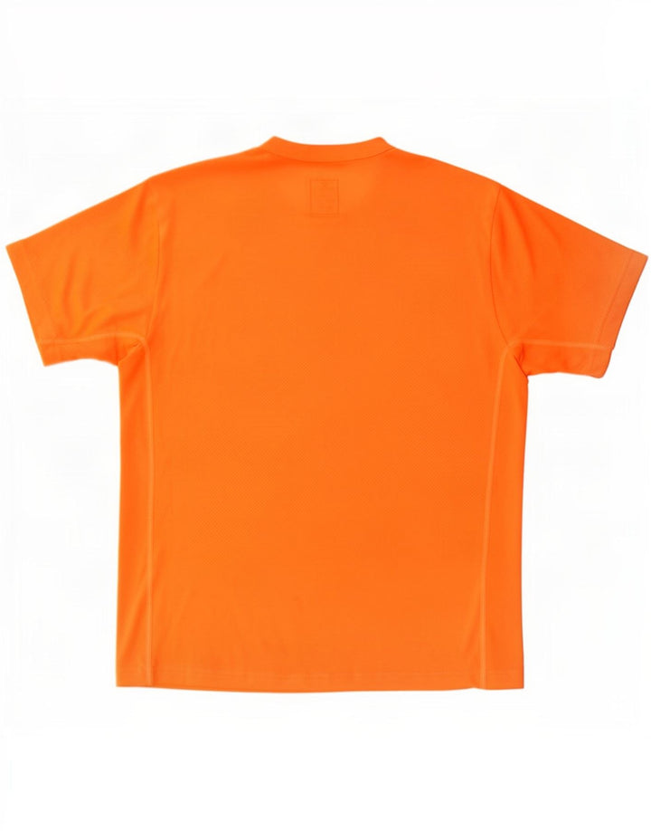 Champion Herre Grafisk T-Shirt Top Stor Orange