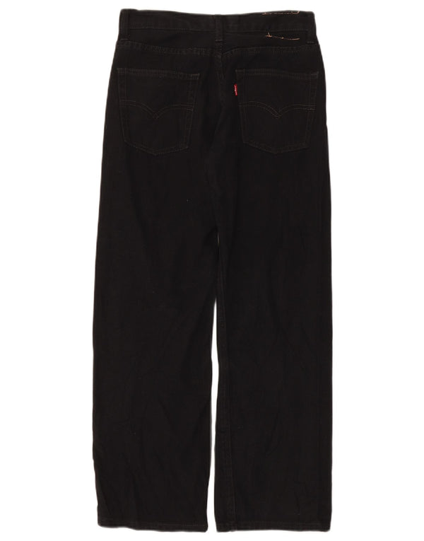 Levi's Girls 550 Relaxed Fit Straight Jeans 13-14 år W27 L27 Sort