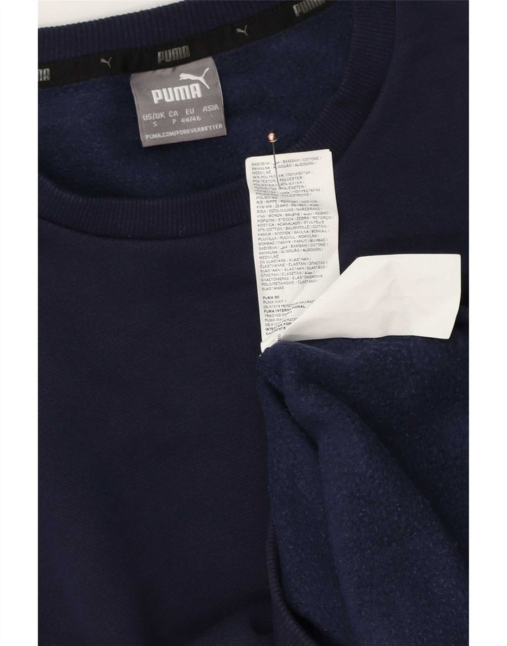 Puma Sweatshirt til mænd, lille marineblå bomuld