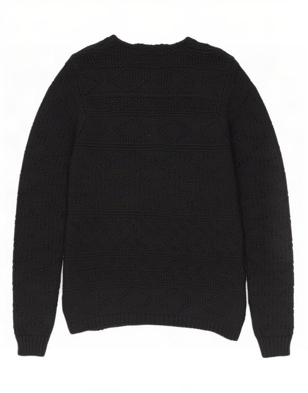 Zara Herre V-hals sweater Medium Sort Akryl