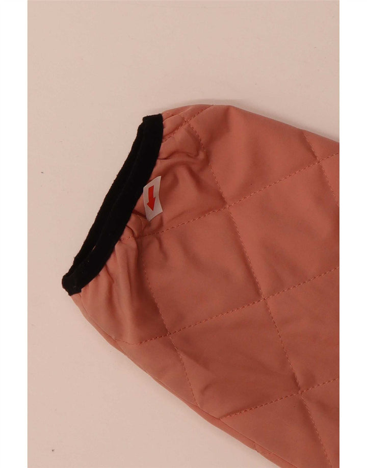 Vans Dame Pullover Quiltet Jakke UK 42 XL Pink Polyester