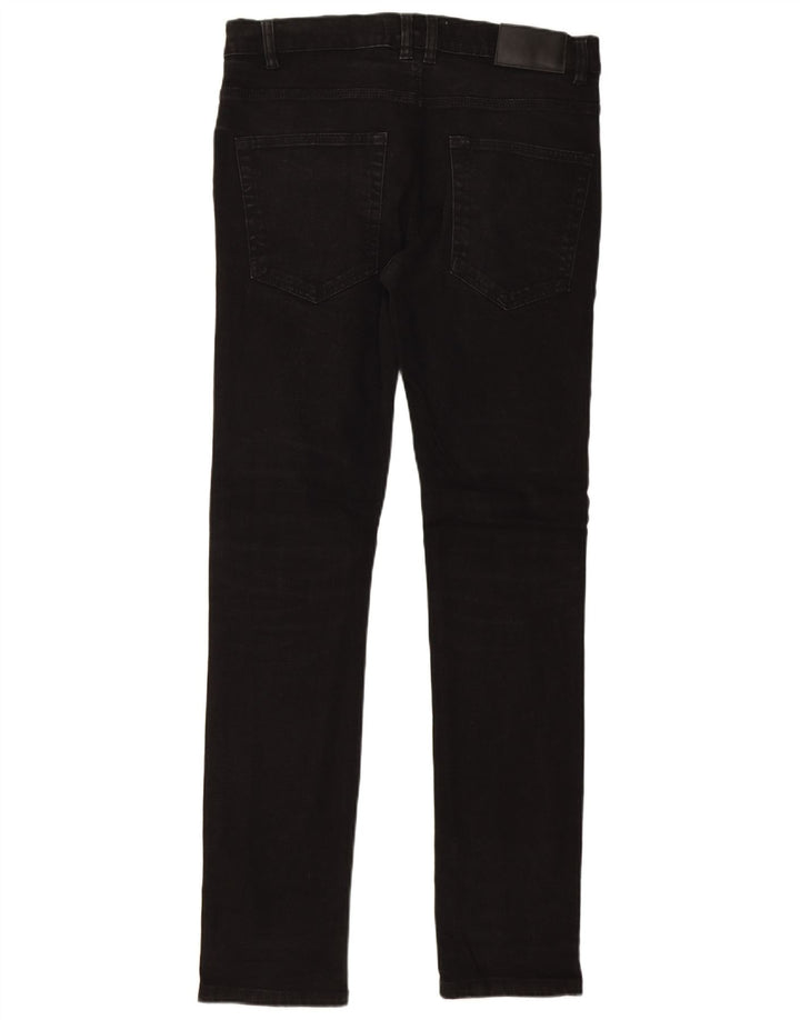 French Connection Slim Jeans til mænd W32 L32 Sort bomuld