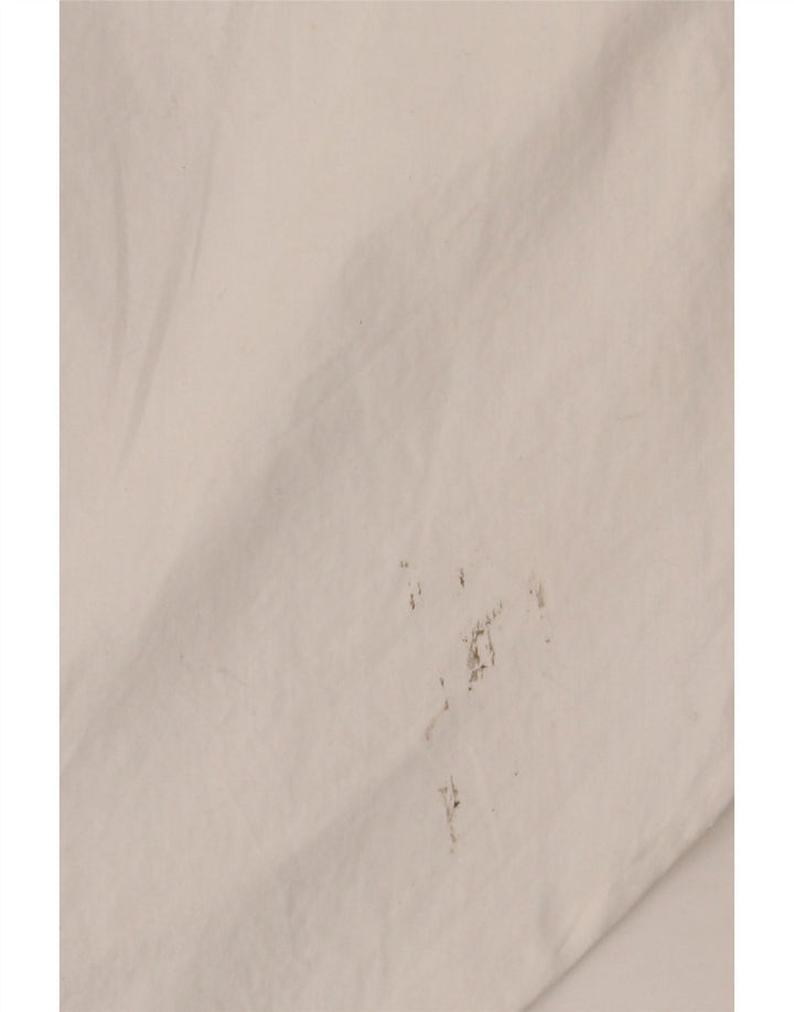 ZARA Oversized skjortekjole til kvinder UK 14 Medium White Bomuld