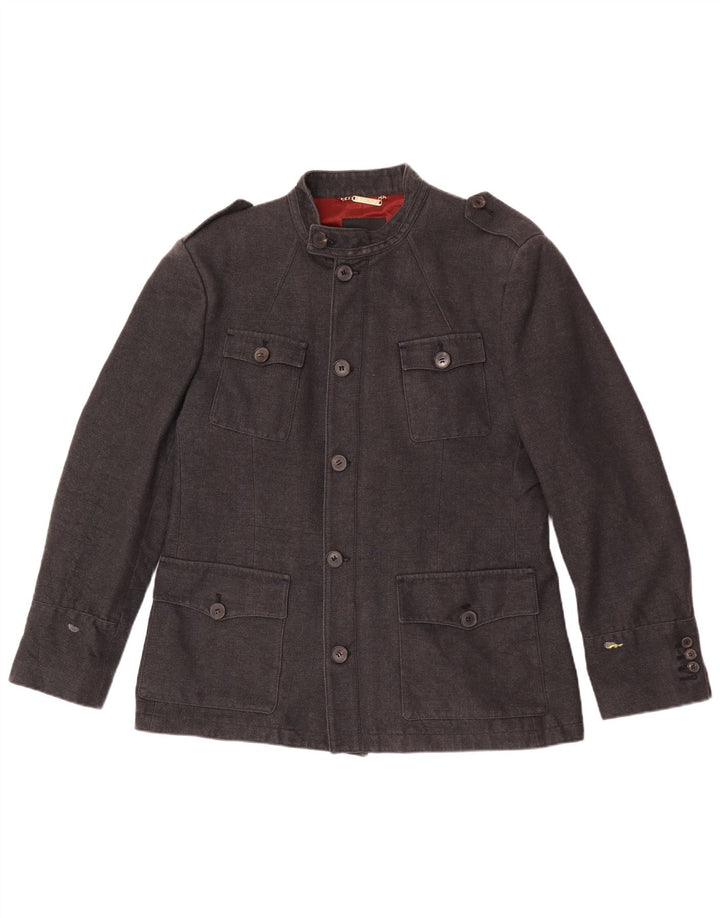 Zara Herre Military Jacket EU 54 XL Grå