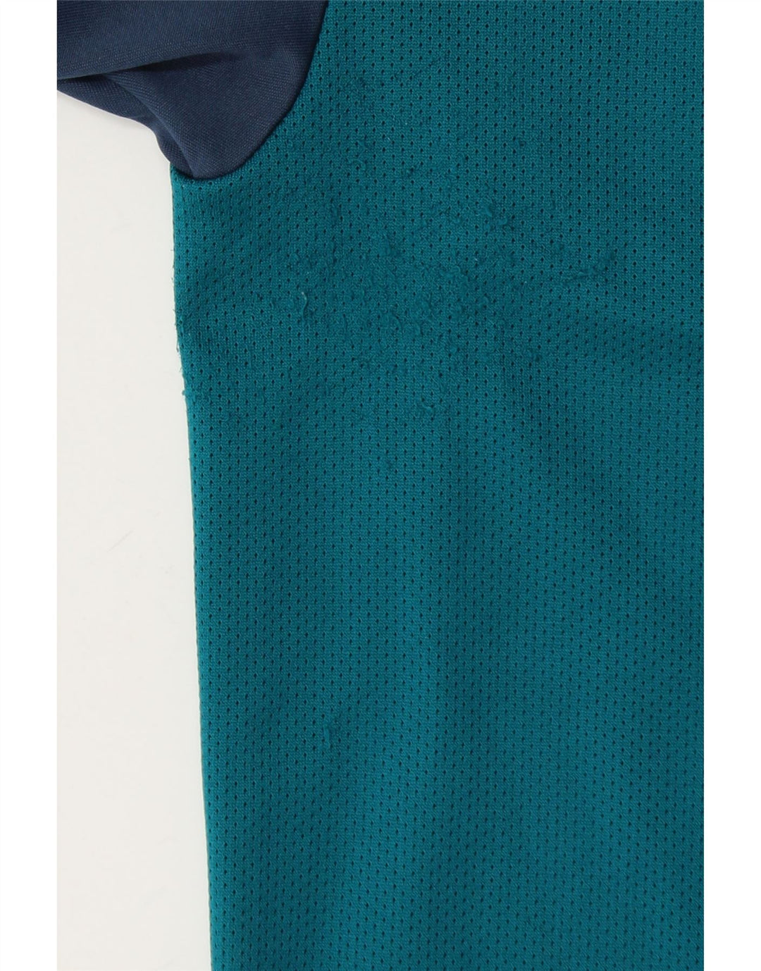 PUMA Herre T-Shirt Top Medium Blue Colourblock Polyester