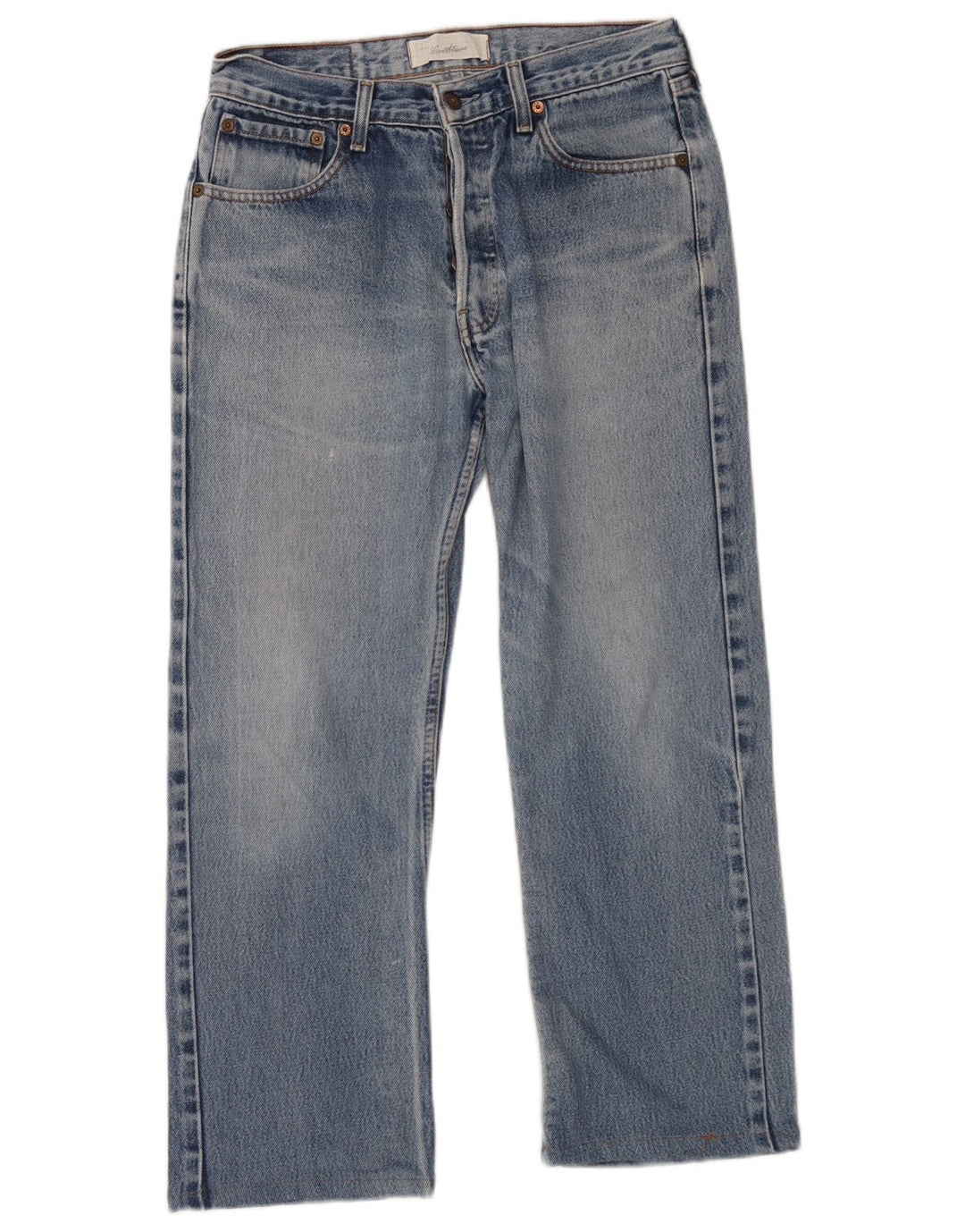 Levi's Straight Jeans til mænd W30 L26 blå bomuld