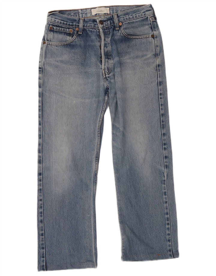 Levi's Straight Jeans til mænd W30 L26 blå bomuld