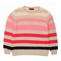 Marks & Spencer Dame Boat Neck Jumper Sweater UK 14 Large Multicolor