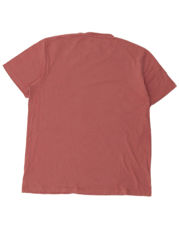 Crew Clothing Herre T-Shirt Top XL Pink Bomuld
