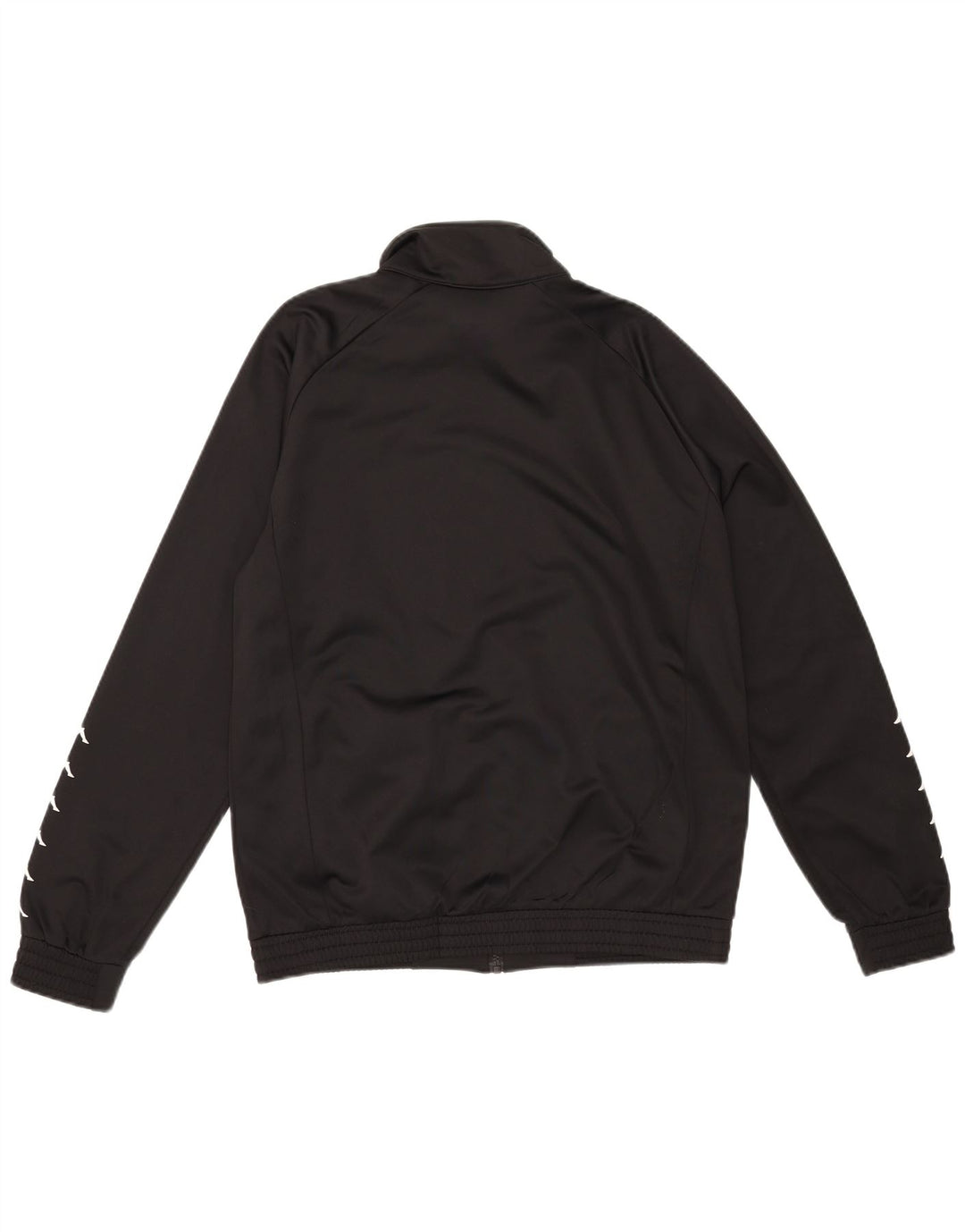 Kappa Herre grafisk træningsdragt Topjakke Medium Sort Polyester