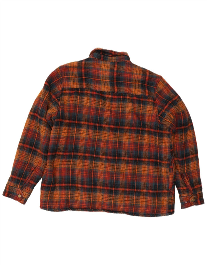 Mountain Warehouse Herre skovhugger Flanelskjorte Stor flerfarvet ternet