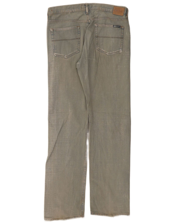 CERRUTI Mens Straight Jeans W36 L34  Blue