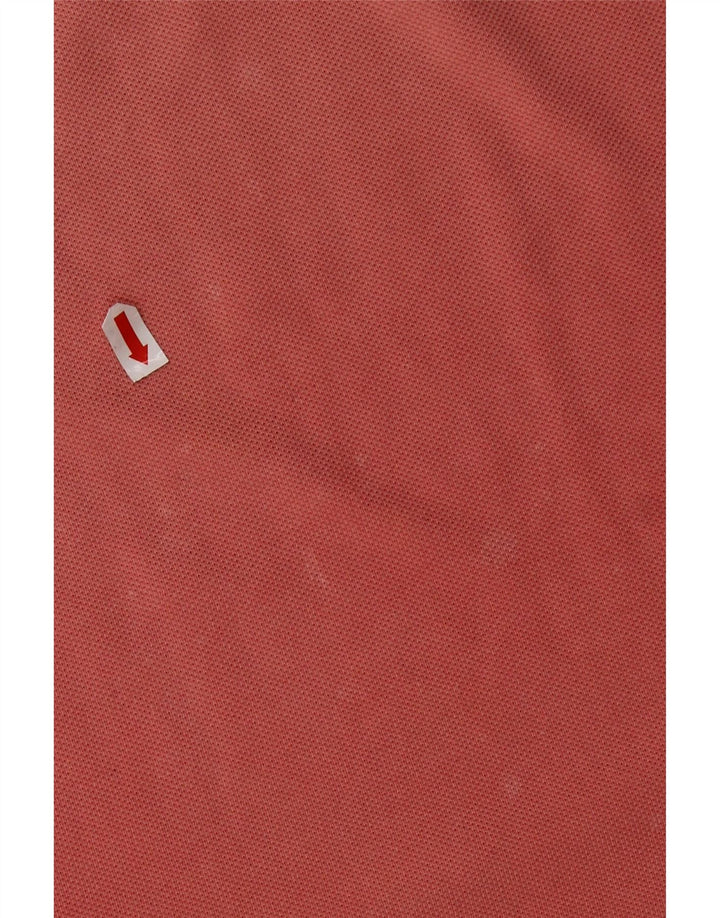 LACOSTE Poloshirt til mænd størrelse 4 Medium Pink Bomuld