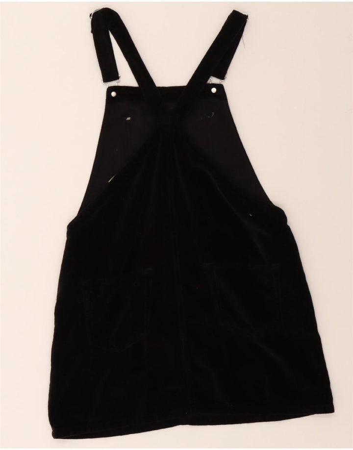 TOPSHOP Womens Dungarees Skirt US 6 Medium W30 Black Vintage Topshop and Second-Hand Topshop from Messina Hembry 