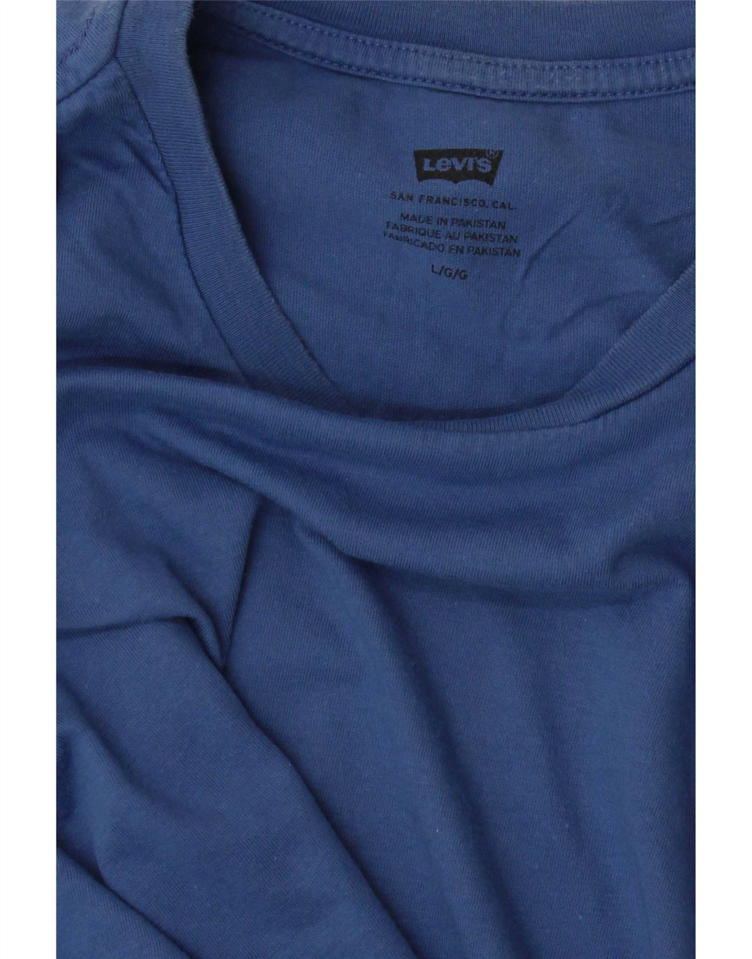 Levi's Herre T-Shirt Top Stor Blå