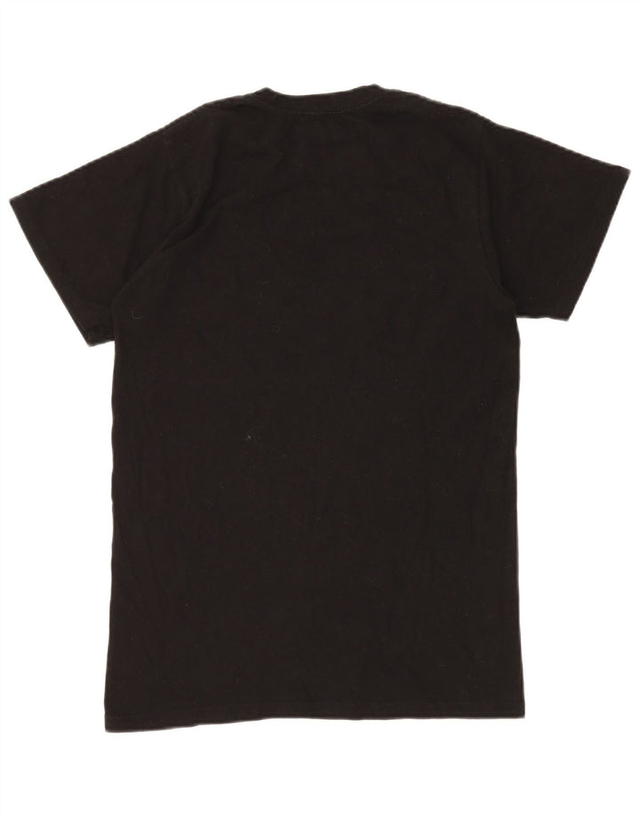 HARD ROCK CAFE Herre Edinburgh Grafisk T-shirt Top Lille sort bomuld