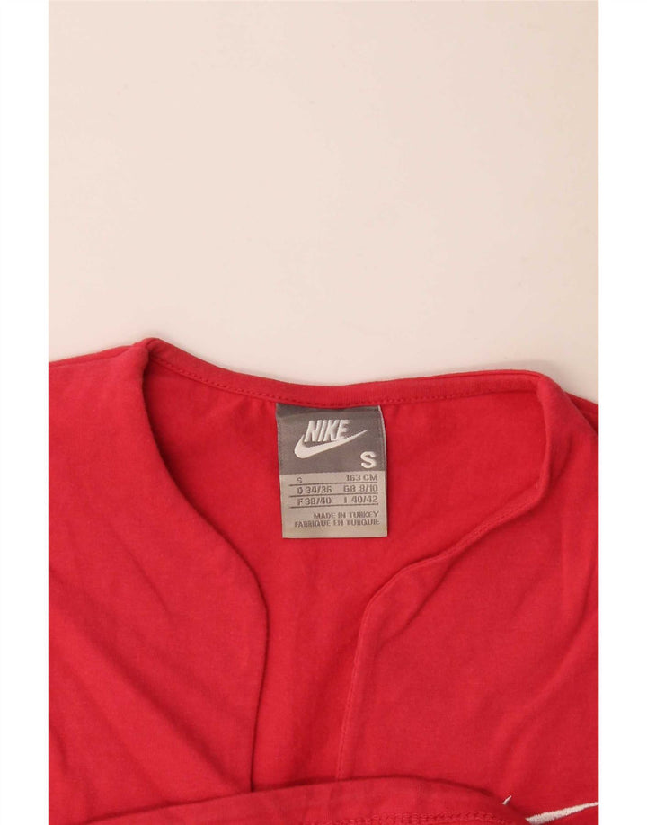 Nike T-shirt top til kvinder DK 8/10 Lille rød