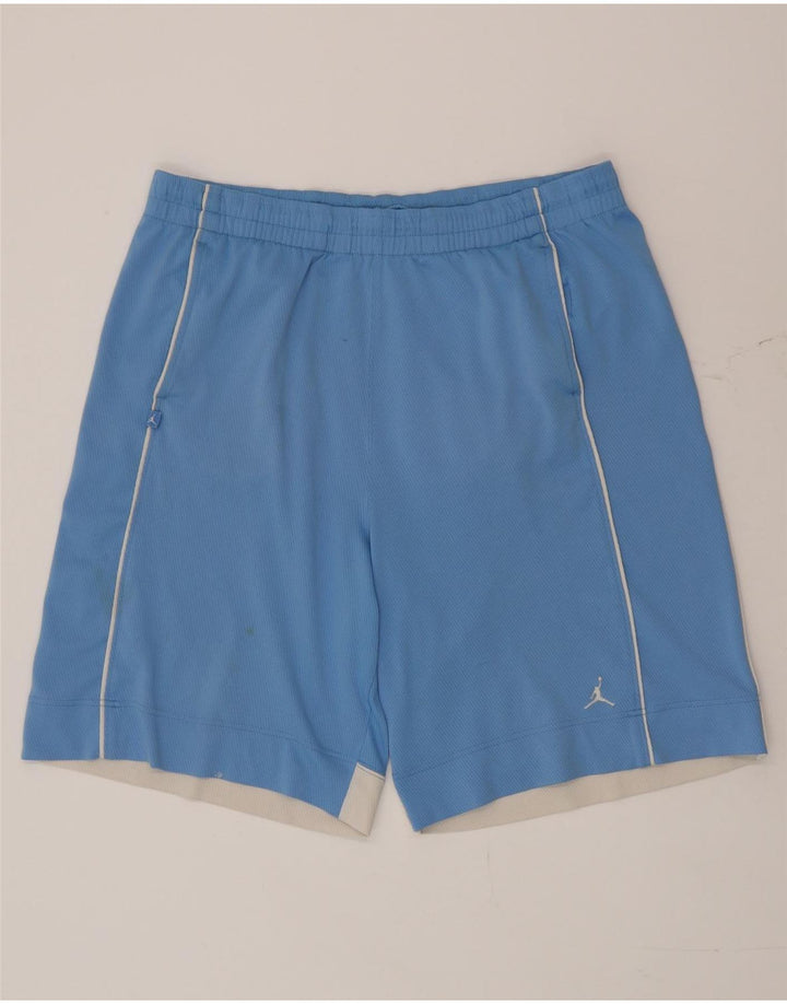 Jordan Sportsshorts til mænd Large Blue Colourblock