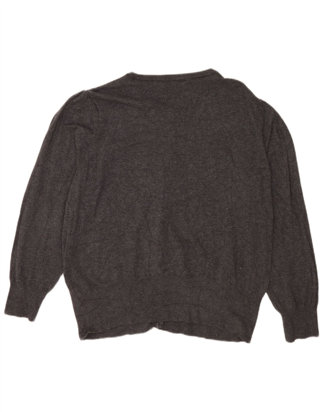 Marks & Spencer Dame Cardigan Sweater UK 22 3XL Grå Viscose