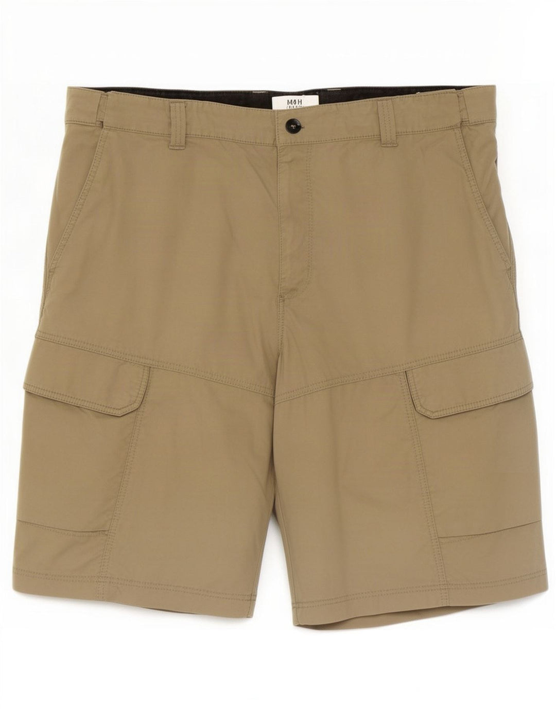 Marks & Spencer Herre Cargo Shorts EU 40 Medium W40 Beige Bomuld