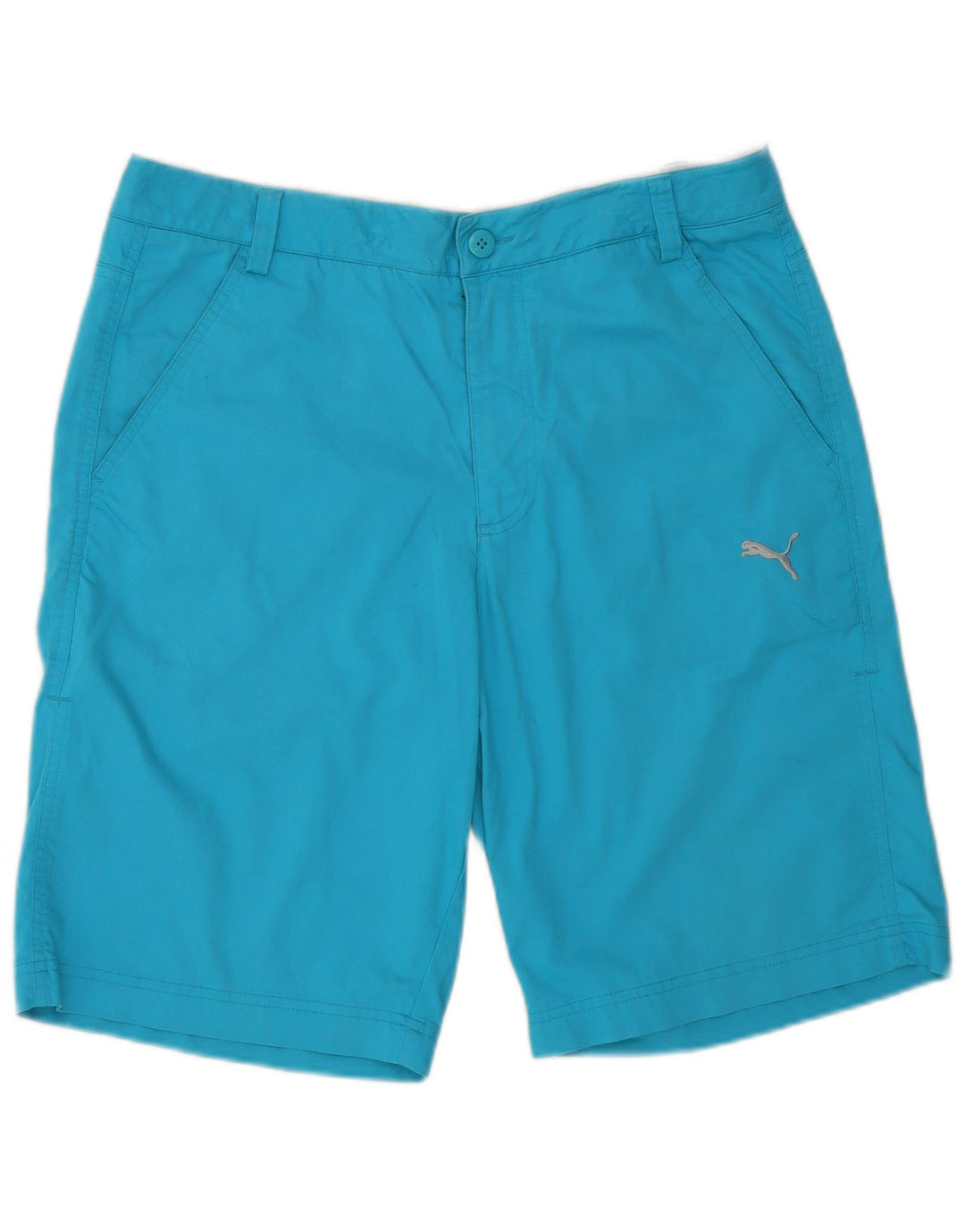 Puma Chino Shorts til mænd W32 Medium Blue Polyester