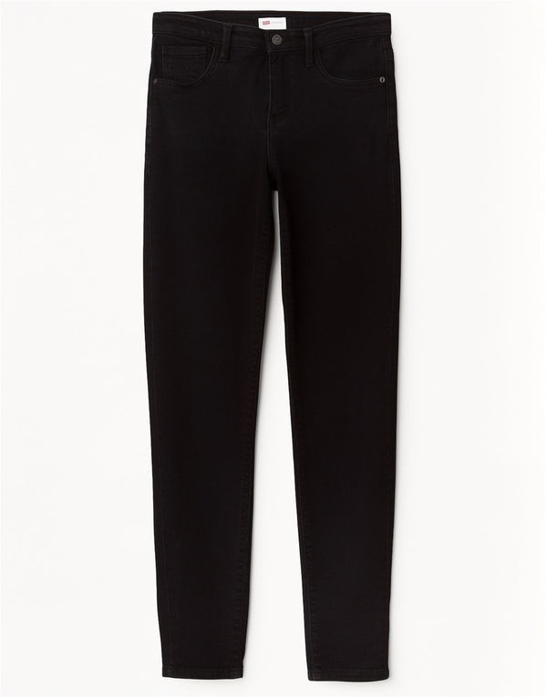 Levi's Slim Jeans til piger 14-15 år W26 L28 sort bomuld