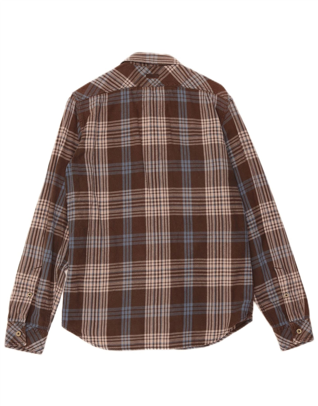 Marlboro Classics Herre Slim Fit Flanellskjorte Medium Brun
