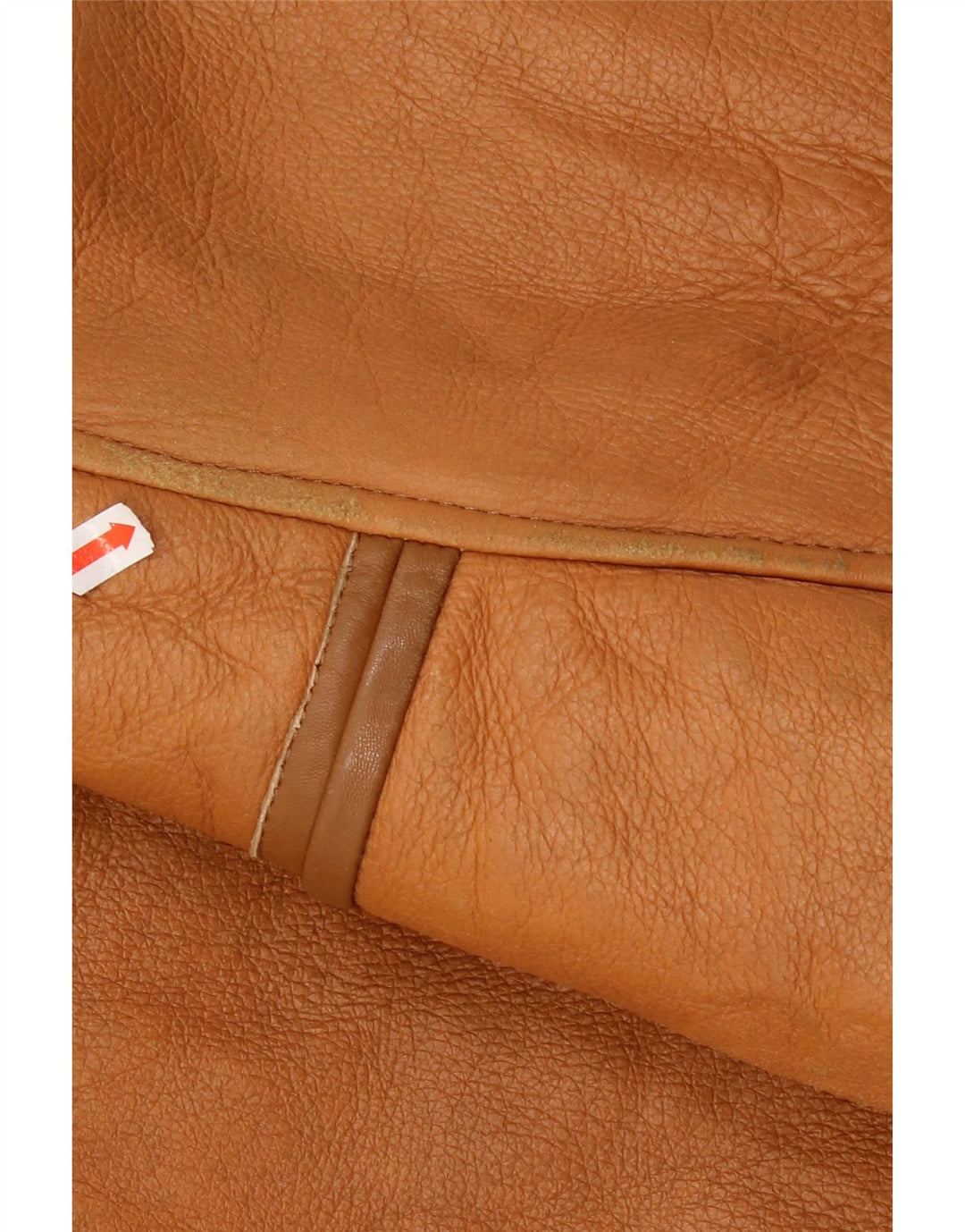 Vintage Herre Shearling Jacket UK 36 Small Brown