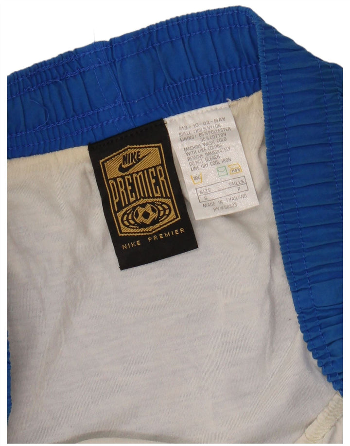 NIKE Mens Swimming Shorts Small  Blue Nylon