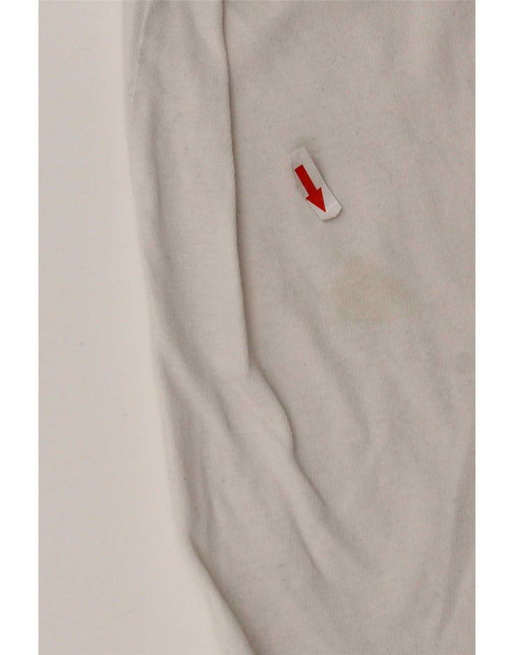Champion Herre T-Shirt Top XS Hvid Bomuld