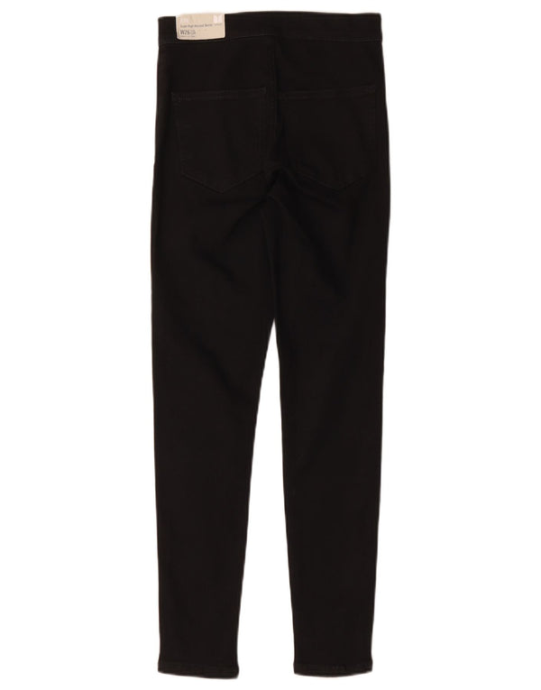 Topshop Dame Skinny Jeans W26 L26 Sort Bomuld