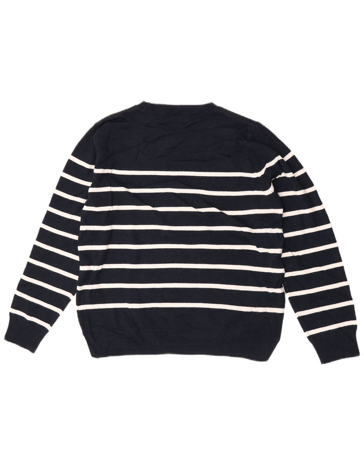 Marks & Spencer Dame sweater med rund hals DK 14 Medium Navy Blue