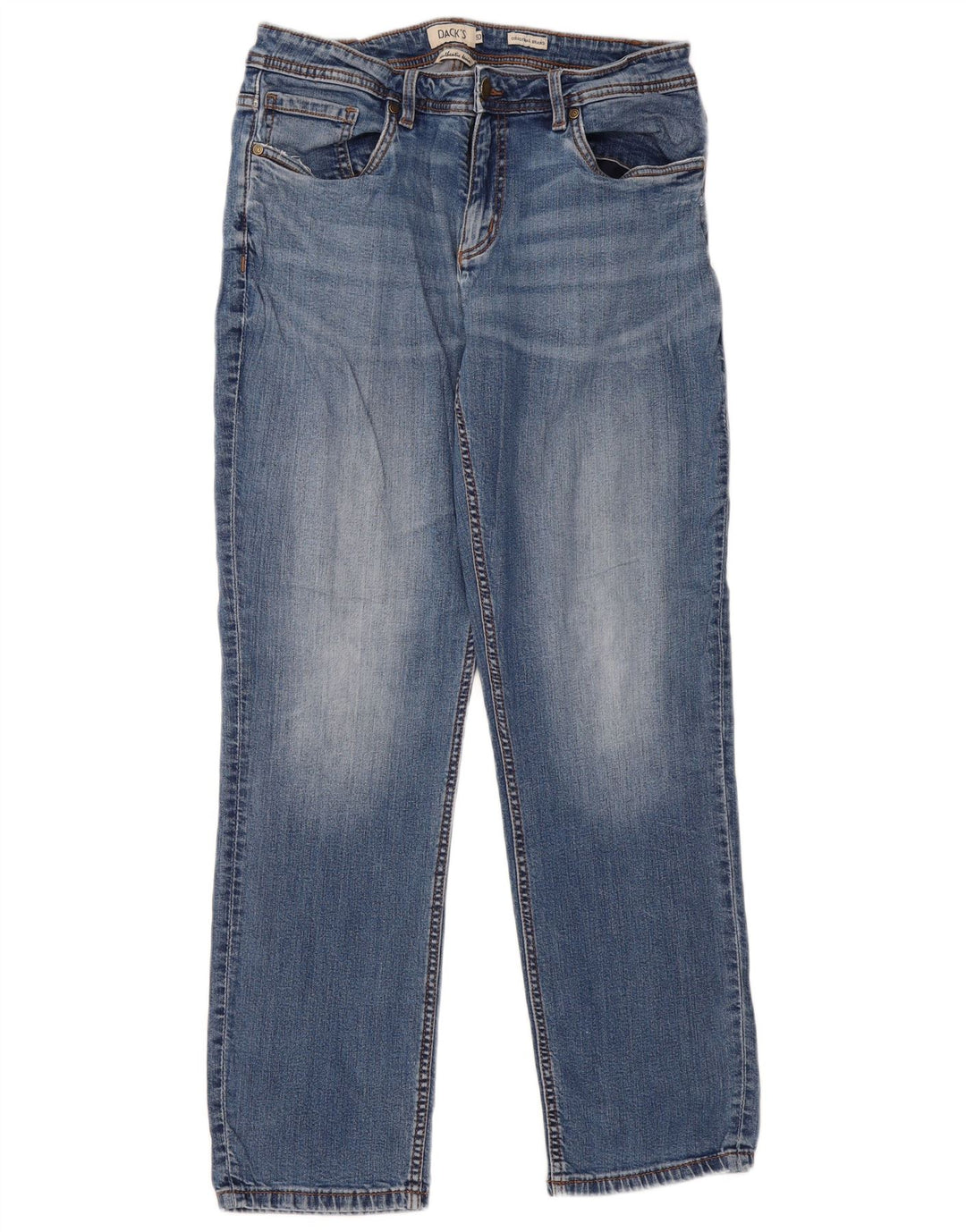 Dacks Straight Jeans til mænd IT 50 Large W32 L31 Blå