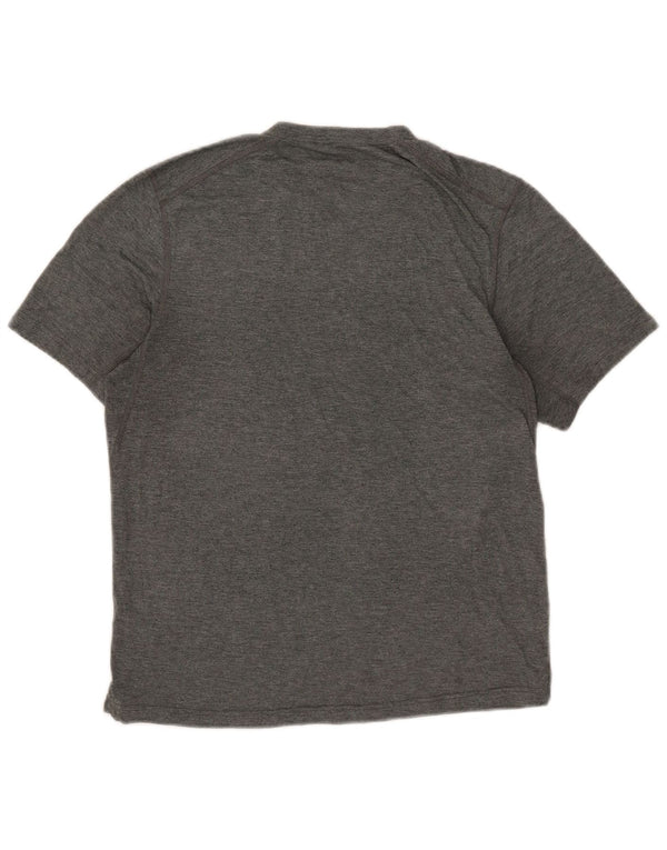 Patagonia Herre T-Shirt Top Lille Grå Flecked