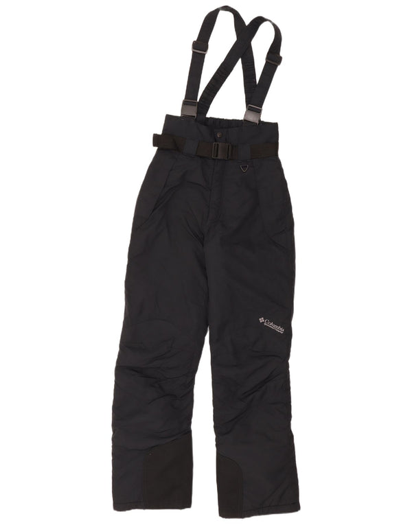 Columbia Dame Dungarees Skibukser UK 10 Small Black Colourblock