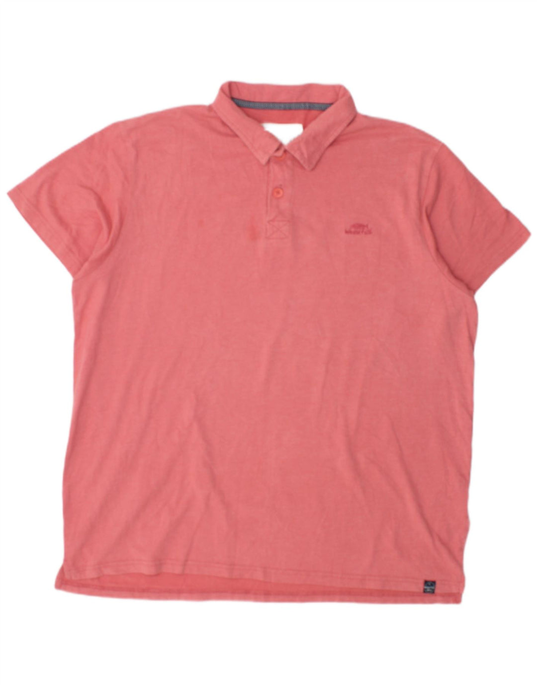 WEIRD FISH Herre poloshirt XL Pink Bomuld
