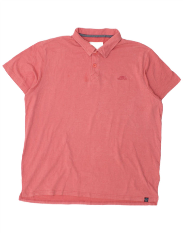 WEIRD FISH Herre poloshirt XL Pink Bomuld