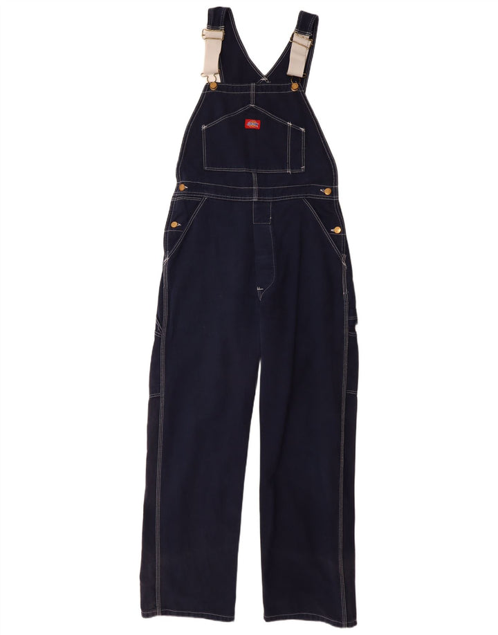 Dickies Herre Dungarees Cargo Bukser Størrelse 30 W30 L32 Marineblå