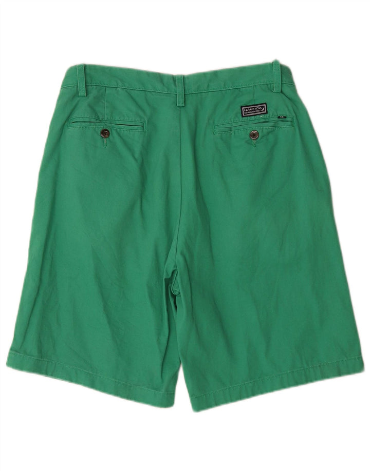 Nautica Herre Chino Shorts W32 Medium Green Bomuld