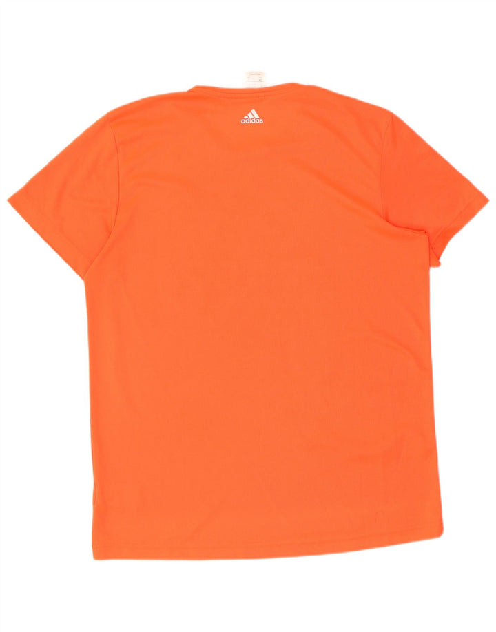 ADIDAS Herre grafisk vest Top Stor Orange Polyester
