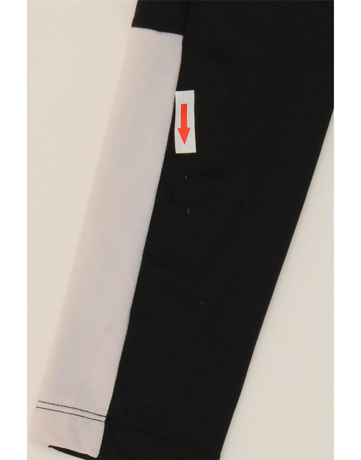 Arena Dame træningsdragt Topjakke UK 10 Small Black Colourblock Polyester