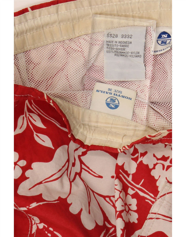 North Sails Herre badeshorts Store Røde Blomster Polyamid