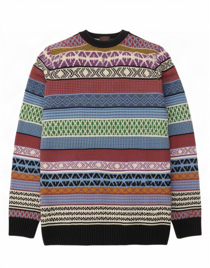 Catalina Herre V-hals sweater Små flerfarvet geometrisk