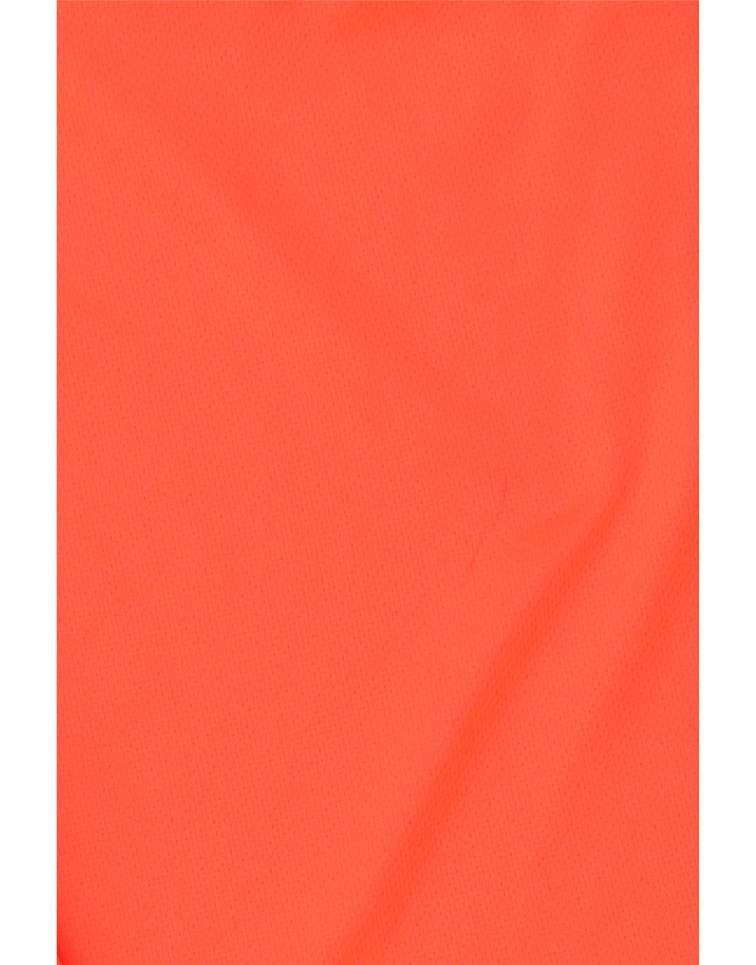 ADIDAS Boys Climalite T-Shirt Top 15-16 år Orange Colourblock Polyester