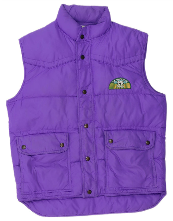 Dolomite Herre Loose Fit Polstret Gilet UK 36 Small Purple Polyester