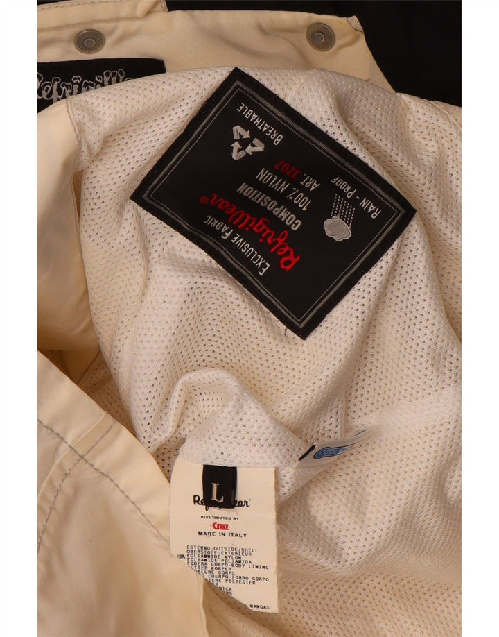 Refrigiwear Dame Regnjakke med hætte UK 14 Large Off White Polyamid