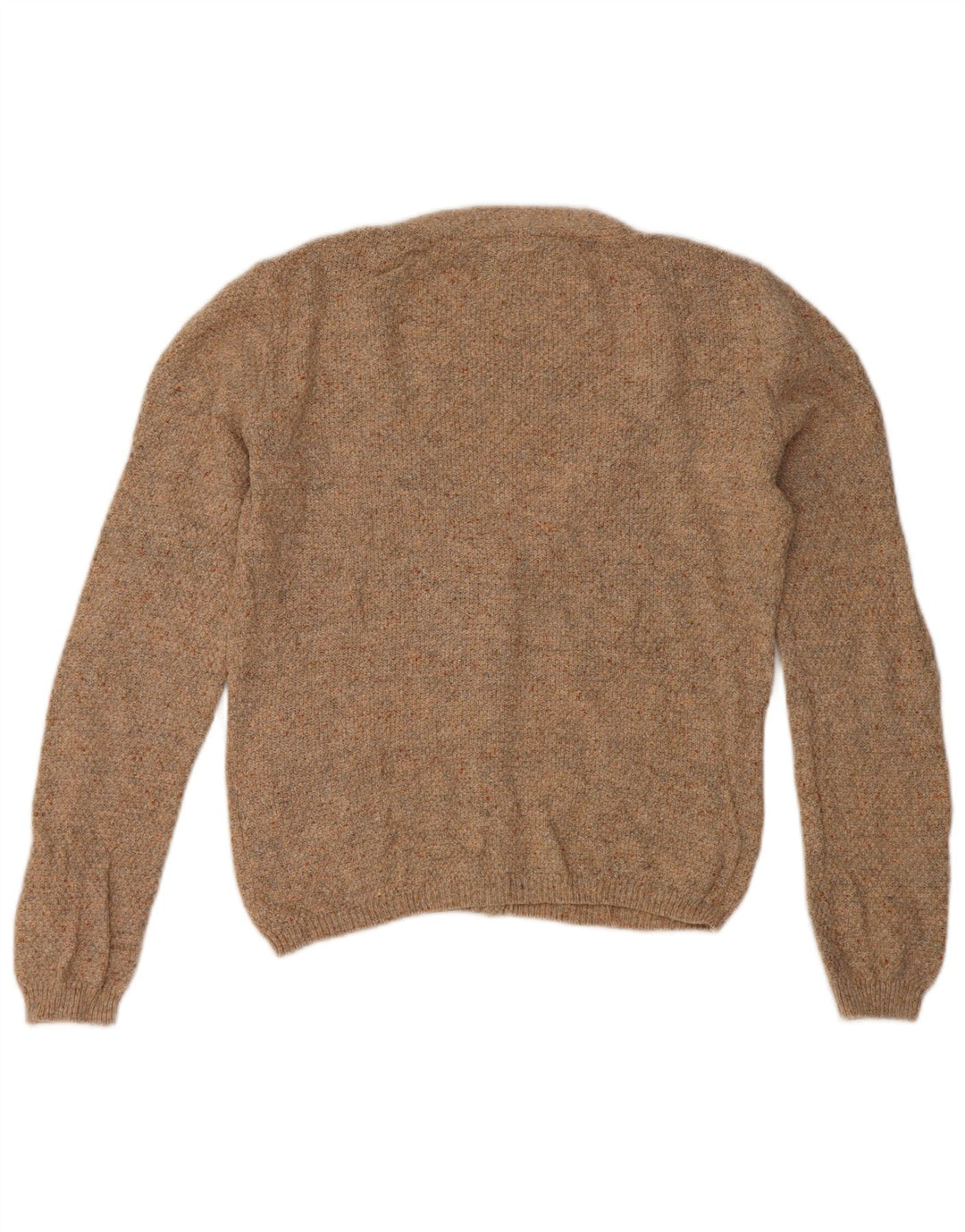 Fat Face Dame Cardigan Sweater UK 10 Lille Brun Bomuld
