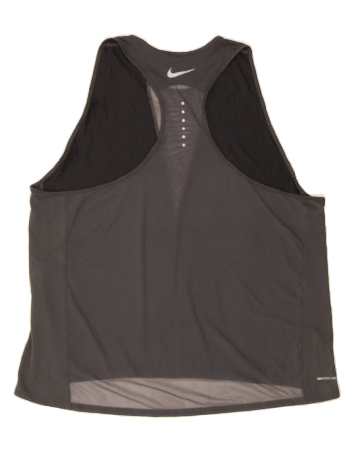 NIKE Womens Vest Top UK 18 XL Grey Polyester Vintage Nike and Second-Hand Nike from Messina Hembry 