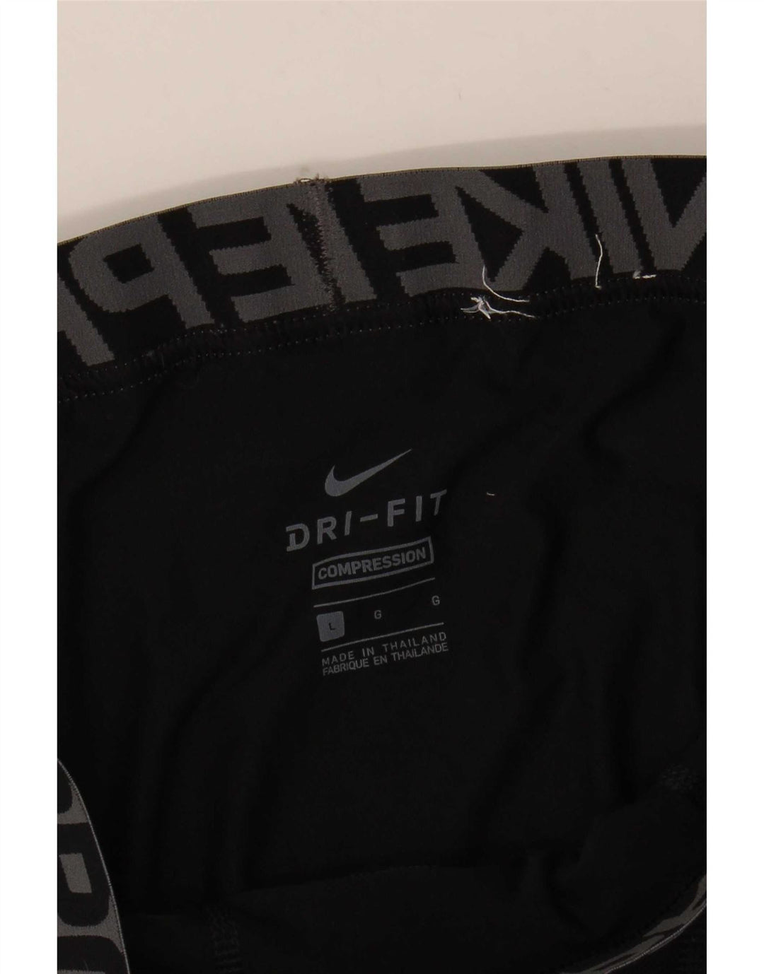 Nike Herre Dri Fit Grafiske Leggings Large Sort
